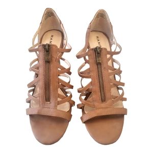 Strappy Tan Heels